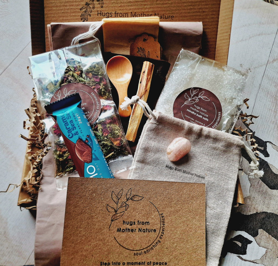 Nourish your Soul with Mother Nature Letterbox Mini Spa Gift